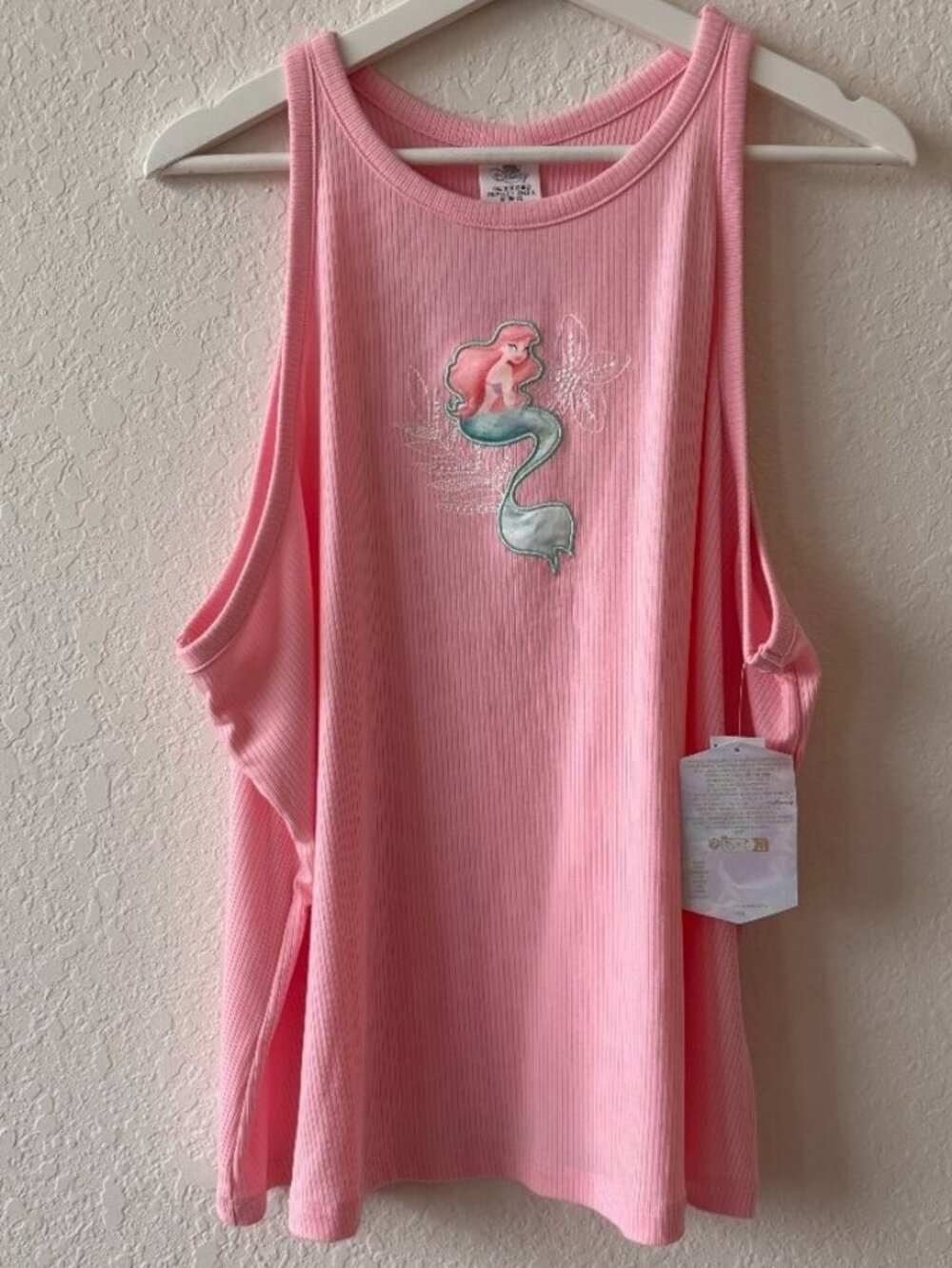 pink tank top plus size 2X NWT